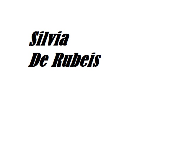 Silvia De RubeisEntrepreneur